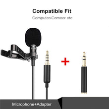 Carica l&#39;immagine nel visualizzatore di Gallery, 1.5m Mini Portable Clip-on Mic
