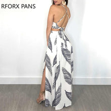 Carica l&#39;immagine nel visualizzatore di Gallery, Backless Two-Piece Dress
