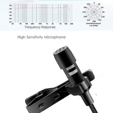 Carica l&#39;immagine nel visualizzatore di Gallery, 1.5m Mini Portable Clip-on Mic
