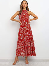 Load image into Gallery viewer, Polka Dot Dress/ Floral Dress
