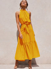 Load image into Gallery viewer, Polka Dot Dress/ Floral Dress
