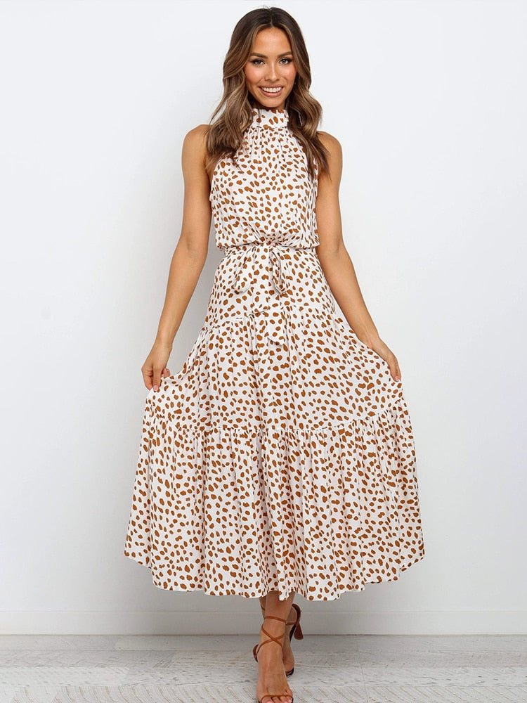 Polka Dot Dress/ Floral Dress