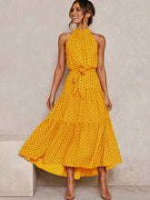 Load image into Gallery viewer, Polka Dot Dress/ Floral Dress
