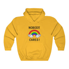 Load image into Gallery viewer, Nobody Cares Hooded Sweatshirt
