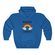 Carica l&#39;immagine nel visualizzatore di Gallery, Nobody Cares Hooded Sweatshirt
