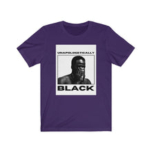 Load image into Gallery viewer, Unapologetically Black Unisex Jersey Tee
