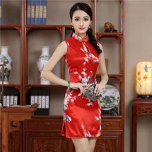 Cargar imagen en el visor de la galería, Traditional Chinese Mini Dress
