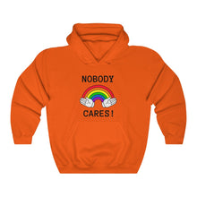 Cargar imagen en el visor de la galería, Nobody Cares Hooded Sweatshirt
