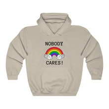 Load image into Gallery viewer, Nobody Cares Hooded Sweatshirt
