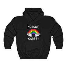 Carica l&#39;immagine nel visualizzatore di Gallery, Nobody Cares Hooded Sweatshirt
