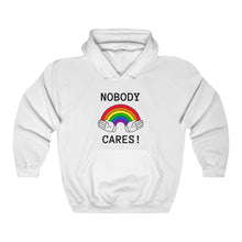 Cargar imagen en el visor de la galería, Nobody Cares Hooded Sweatshirt
