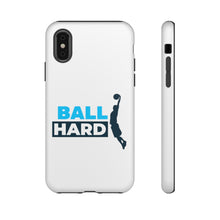 画像をギャラリービューアに読み込む, Ball Hard Blue &amp; White Phone Case
